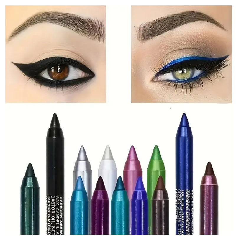 Rare Beauty Makeup Highlighter - 1pcs Waterproof Eyeliner Set with Glitter