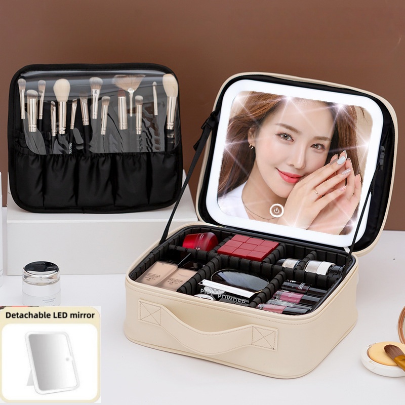 Beauty Makeup Bag - Large Capacity Women's Makeup Bag With