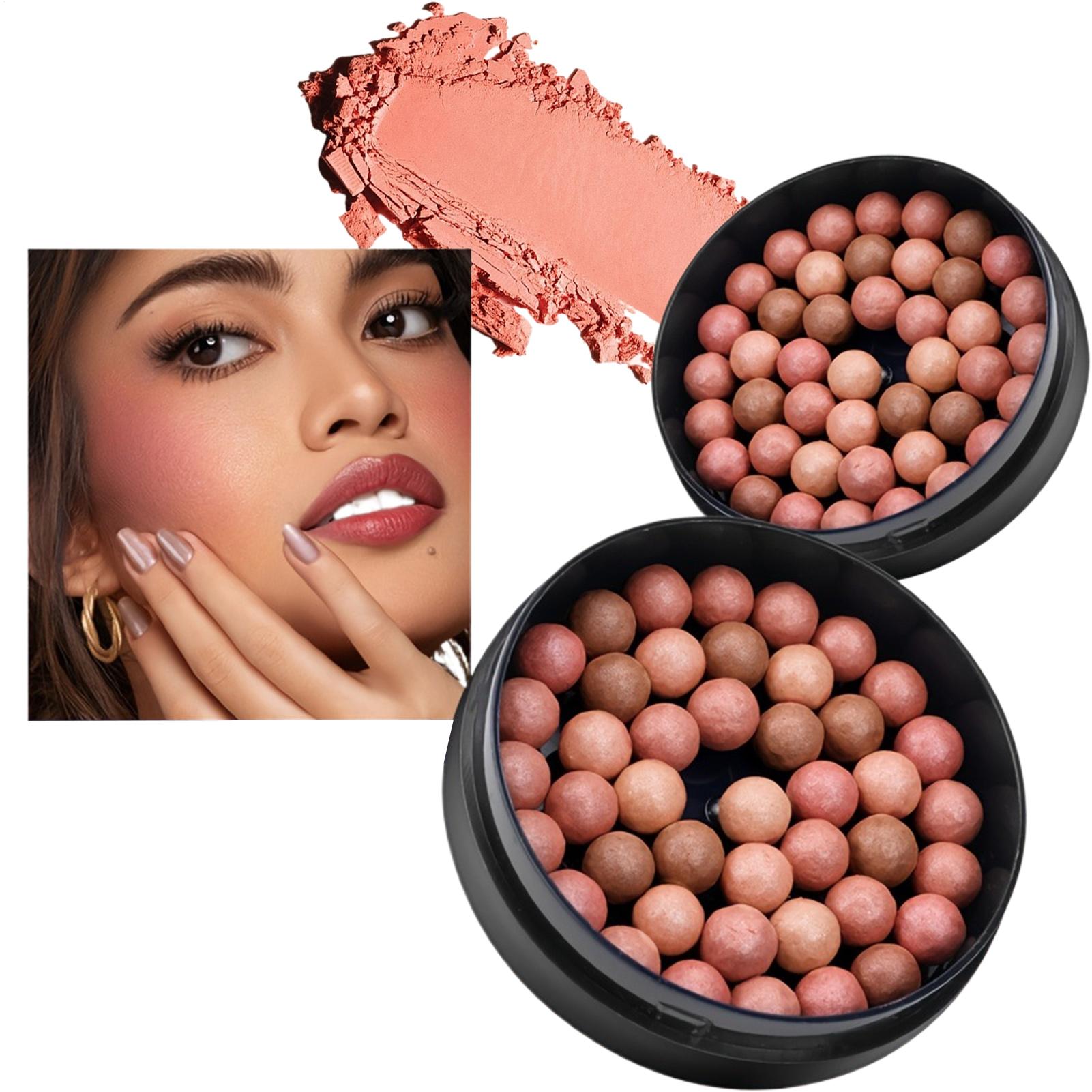 Woman Beauty Makeup - Long Lasting Roll-on Blush Shimmer Matte