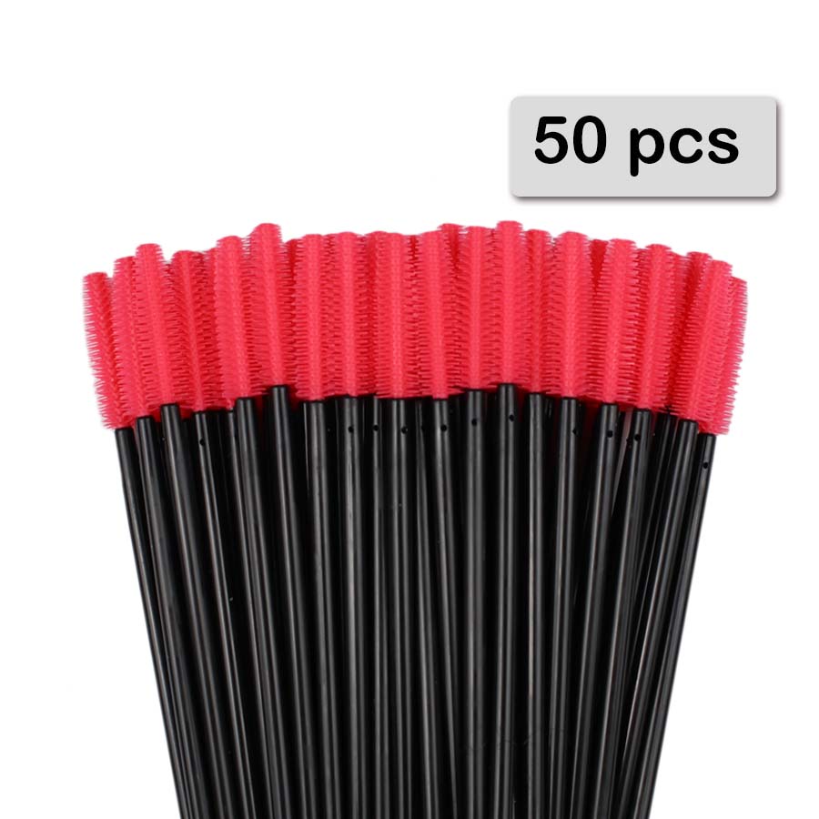 Woman Beauty Makeup - Silicone Mascara Wands Applicator Disposable Eyelash