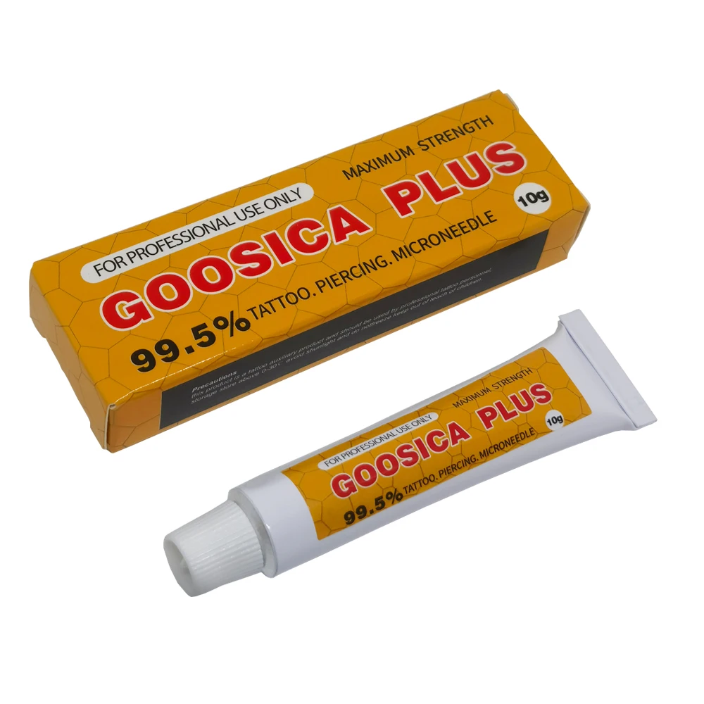 Makeup Plus Beauty - 99.5% Goosica plus Tattoo Cream Before