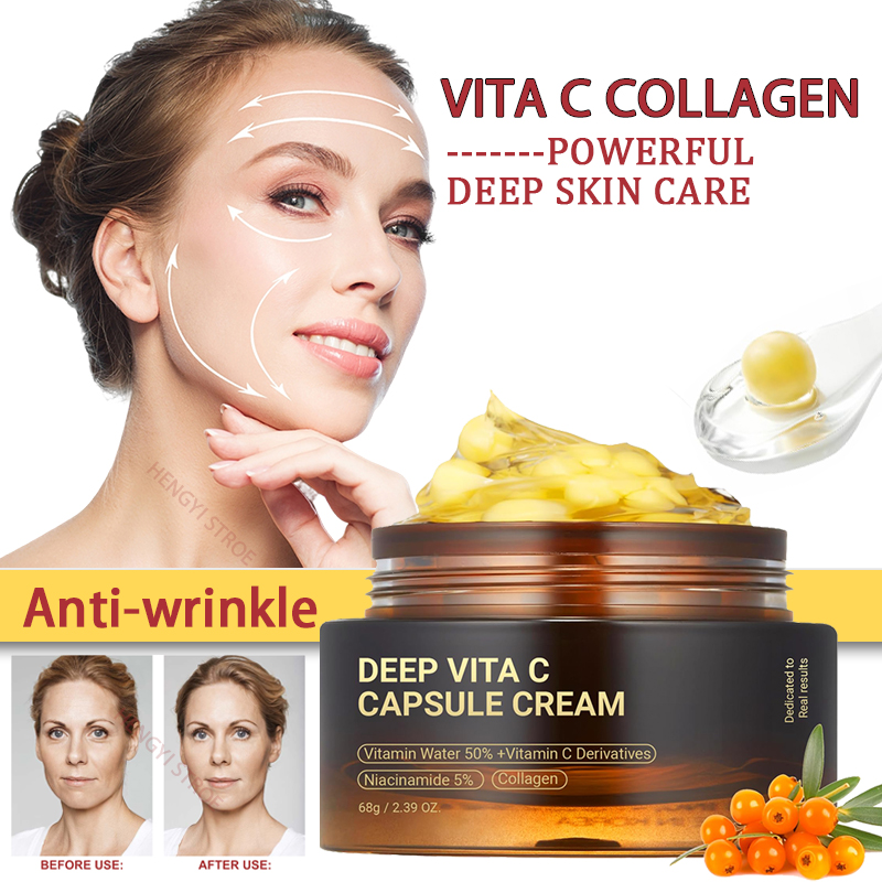 Beauty Glazed Makeup - Anti Wrinkle Vita C Capsule Cream
