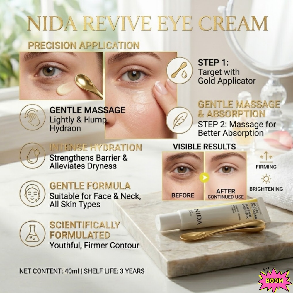 NIDA Retinol Peptide Eye Cream - Beauty Glazed Makeup recension och pris