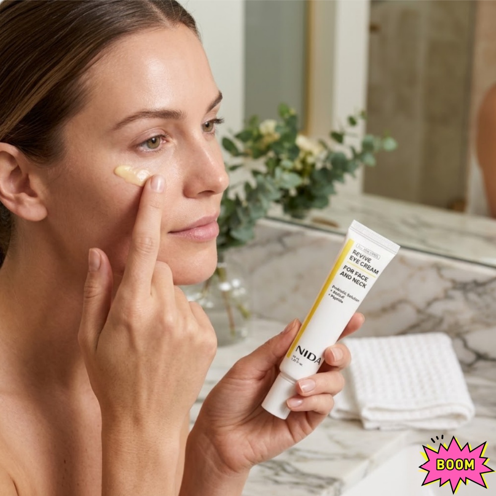 NIDA Retinol Peptide Eye Cream - Beauty Glazed Makeup recension och pris