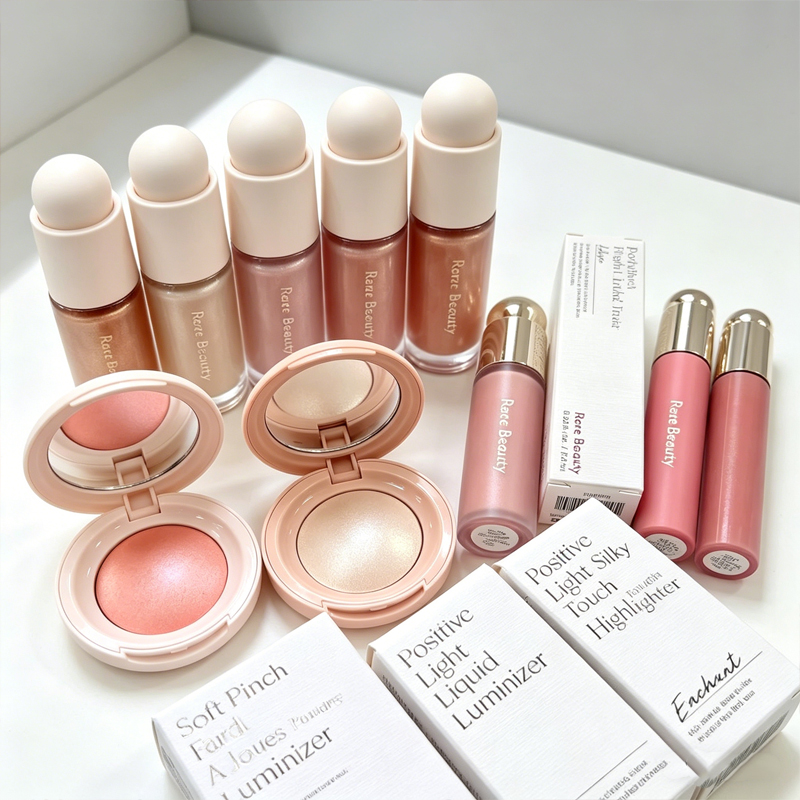 Rare Beauty Powder Blush Highl - Rare Beauty Makeup Highlighter recension och pris