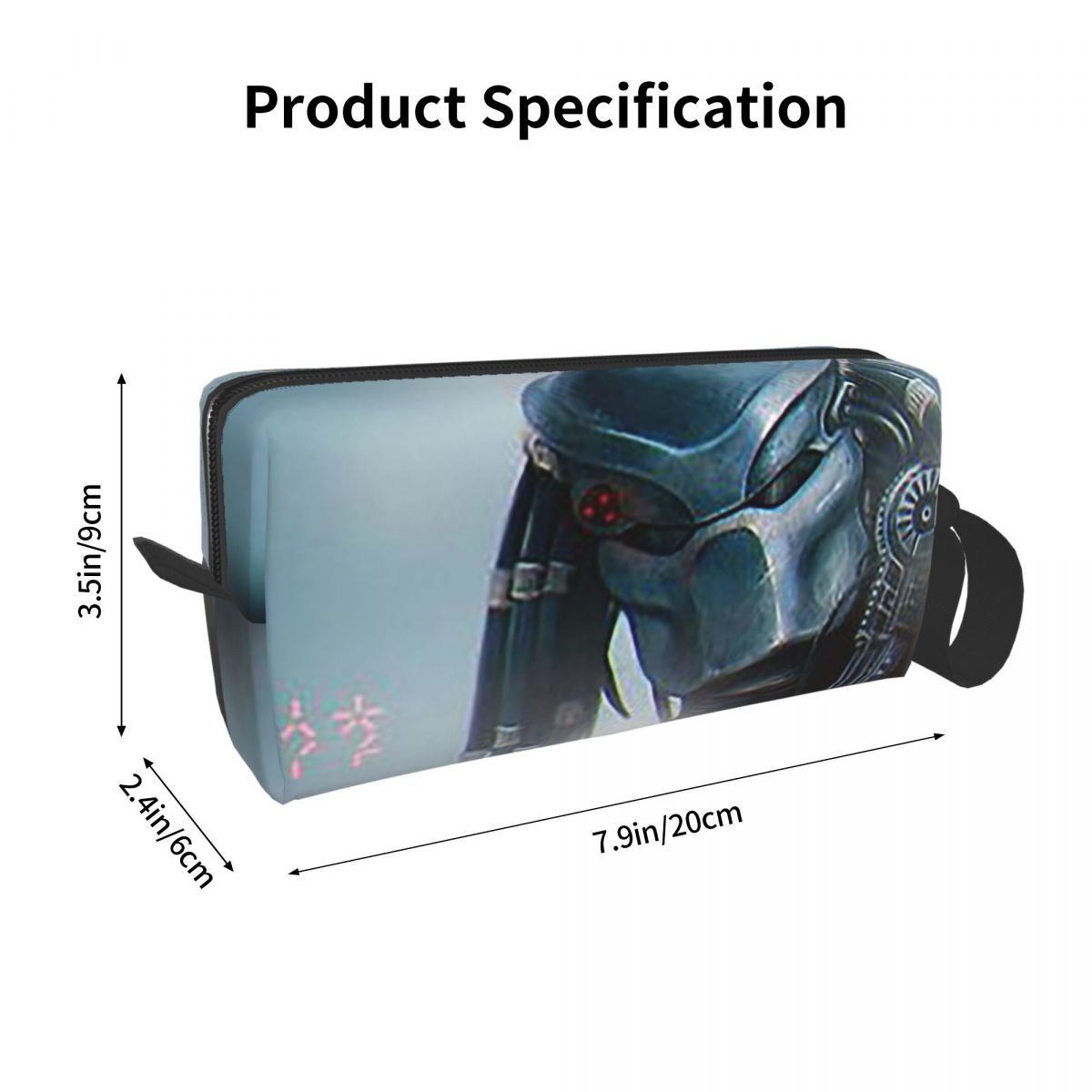 Predator Wallpaper Makeup Bag  - Beauty Makeup Wallpaper recension och pris