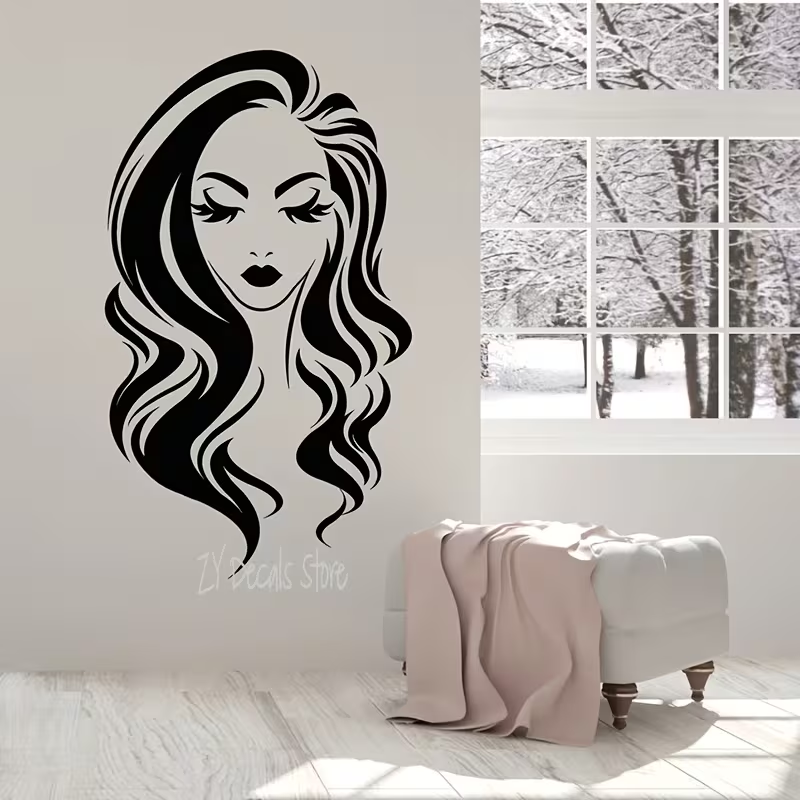 Beauty Salon Wall Decal Long H - Beauty Makeup Wallpaper recension och pris
