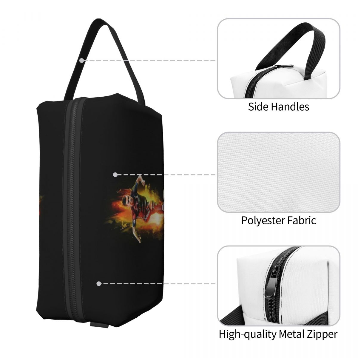 Ronaldo Wallpaper Makeup Bag C - Beauty Makeup Wallpaper recension och pris