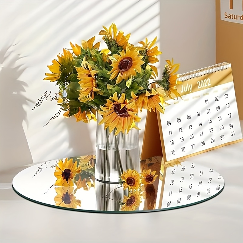 10pcs 30cm Round 2D Acrylic Mi - Beauty Makeup Wallpaper recension och pris