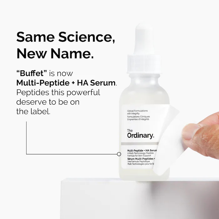 Multi-Peptide + HA Serum 30ml  - The Ordinary Serum Hyaluronic Acid recension och pris