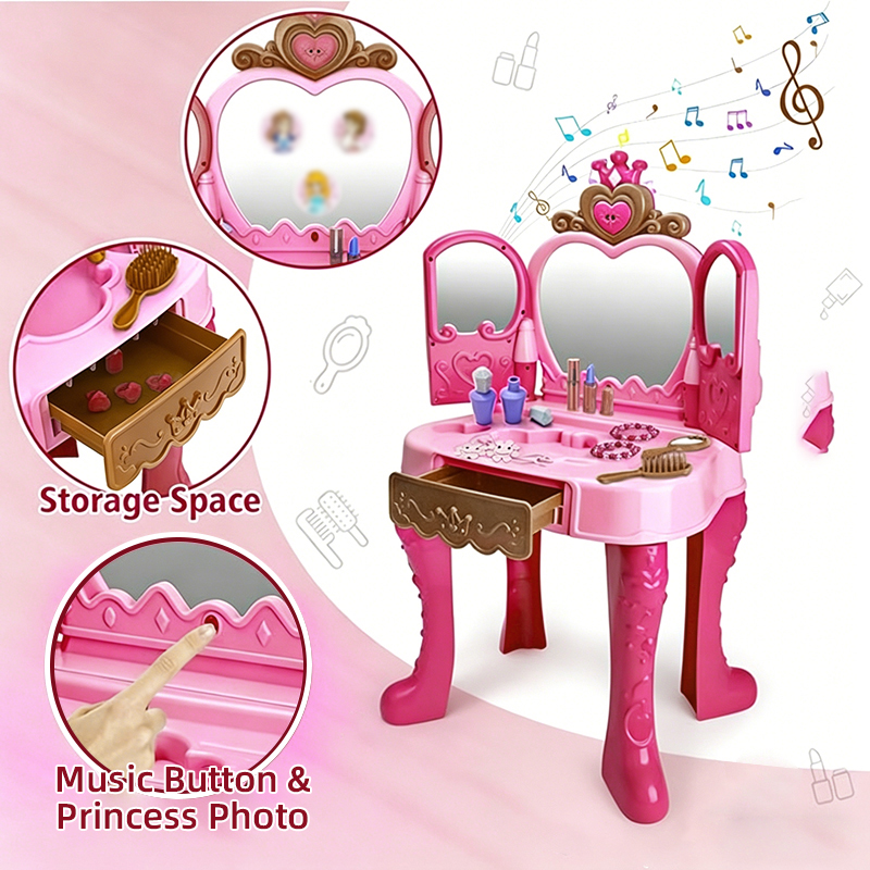 Girls Makeup Toys Woman Career - Beauty Makeup Set For Kids recension och pris