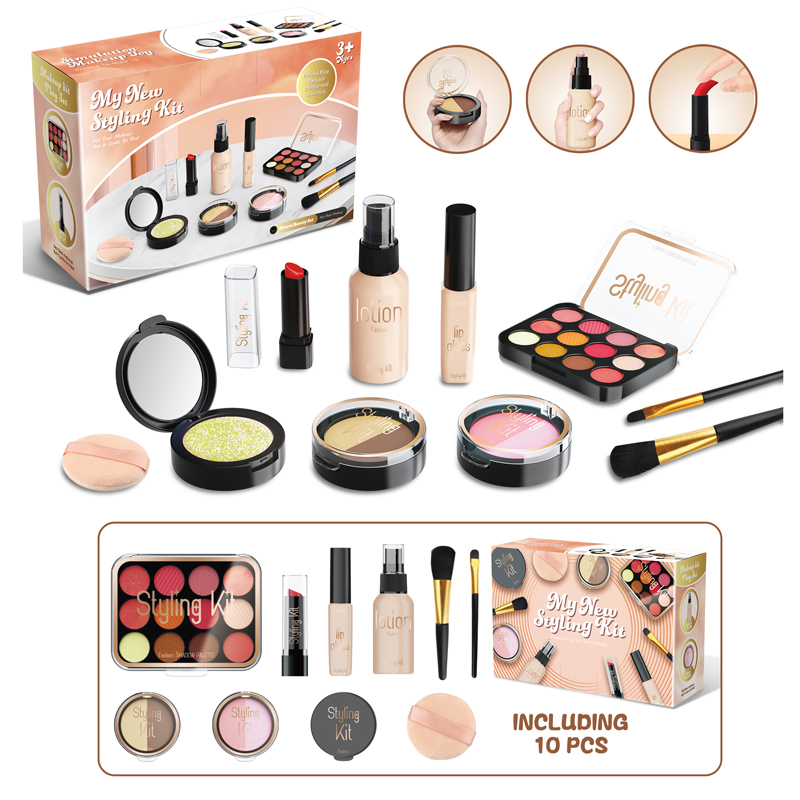 10 Pcs Simulation Girl Beauty  - Beauty Makeup Set For Kids recension och pris