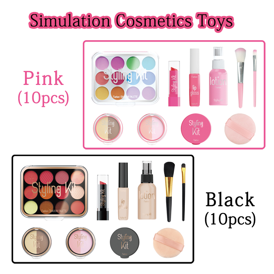 10 Pcs Simulation Girl Beauty  - Beauty Makeup Set For Kids recension och pris