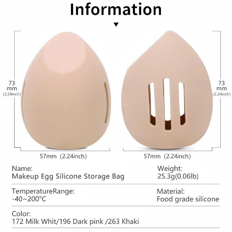 Silicone Beauty Egg Breathable - Beauty Glazed Makeup recension och pris