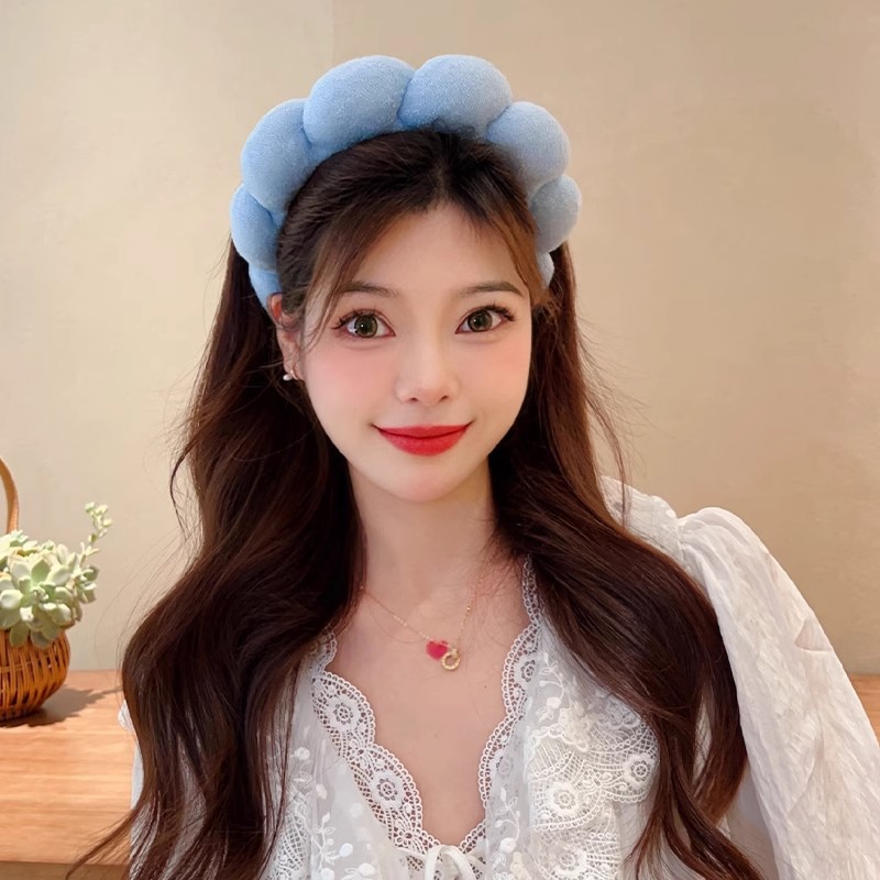 Retro Puffy Hair Band Sponge H - Woman Beauty Makeup recension och pris