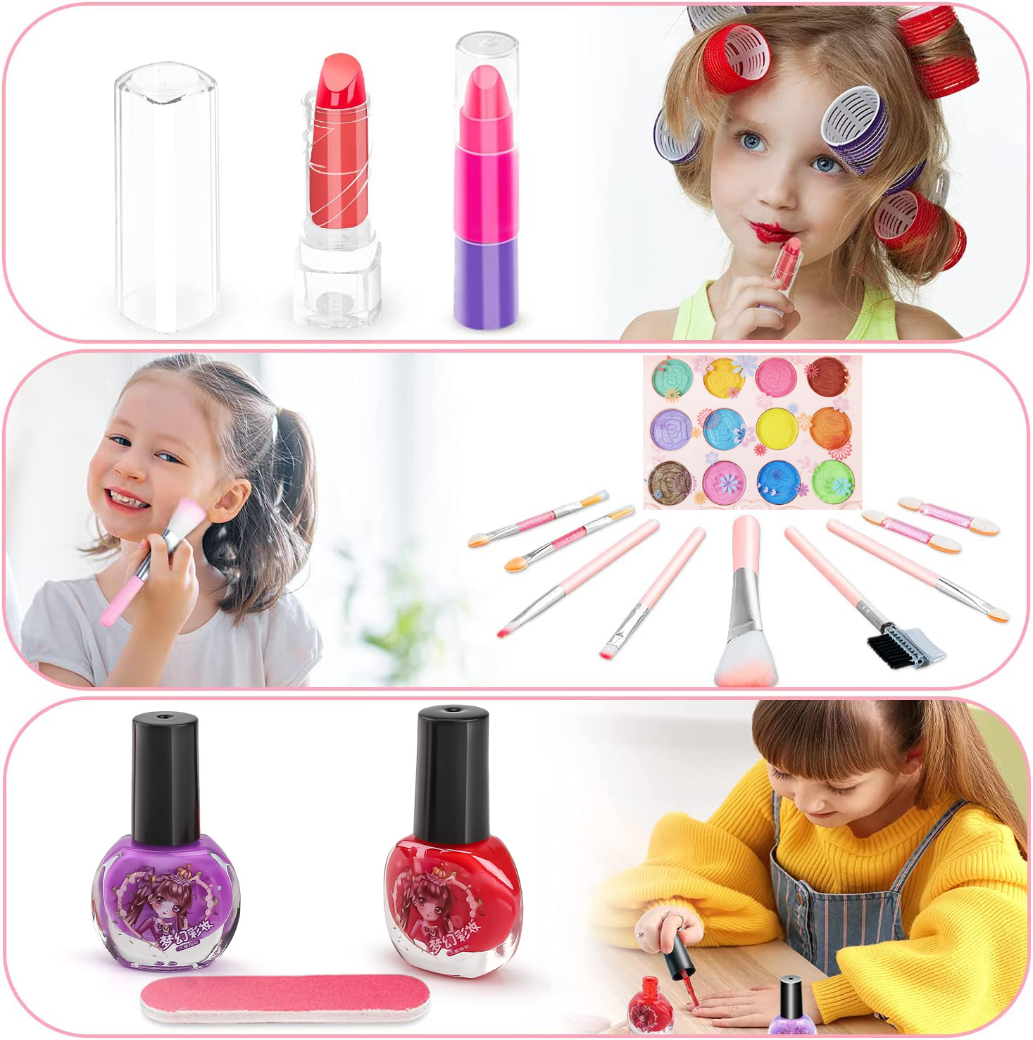 Kids Makeup Toy Kit for Girls, - Beauty Makeup Set For Kids recension och pris
