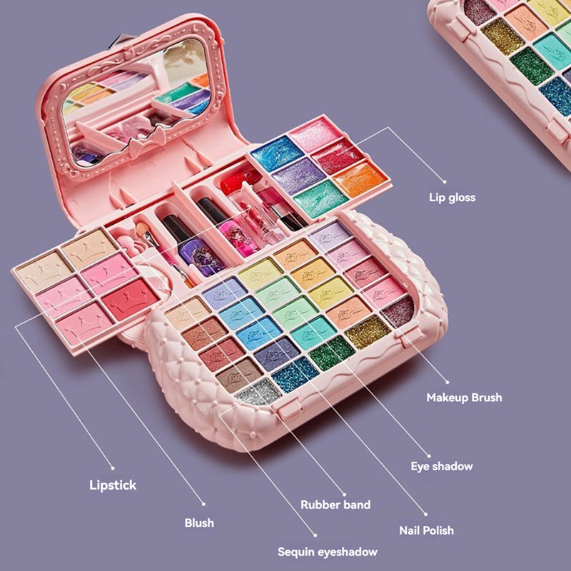 Kids Beauty Toys Makeup Kit Li - Beauty Makeup Set For Kids recension och pris