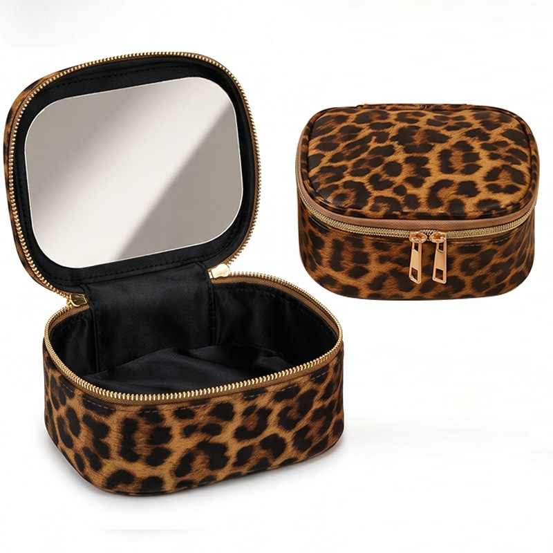 2026 New Makeup Bag with Mirro - Beauty Makeup Bag recension och pris