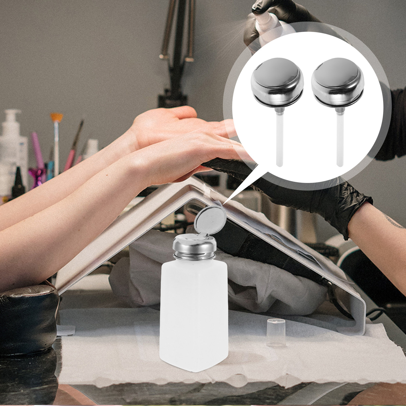5Pcs Stainless Steel Aluminum  - Beauty Makeup Supply recension och pris