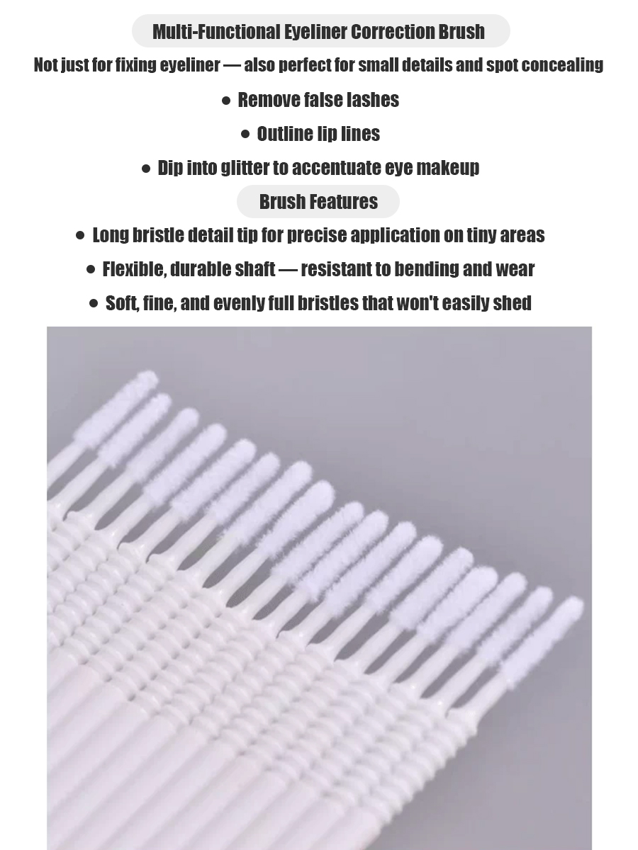 Disposable Long Cotton Swabs E - Beauty Makeup Tips recension och pris