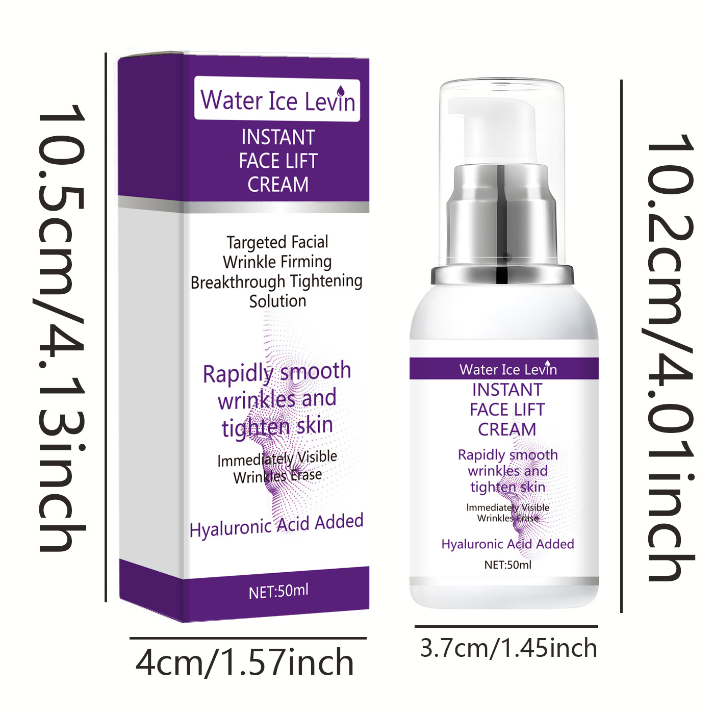 Instant Face Lift Cream with H - Beauty Glazed Makeup recension och pris
