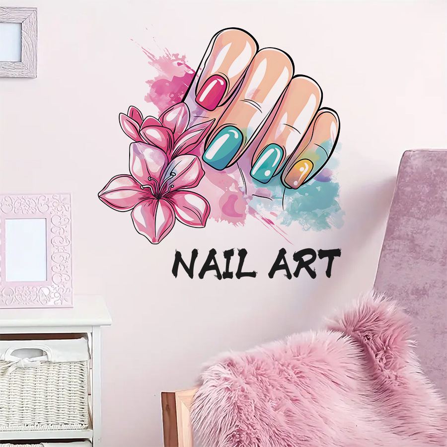 Colorful Makeup Nail Art Salon - Beauty Makeup Wallpaper recension och pris