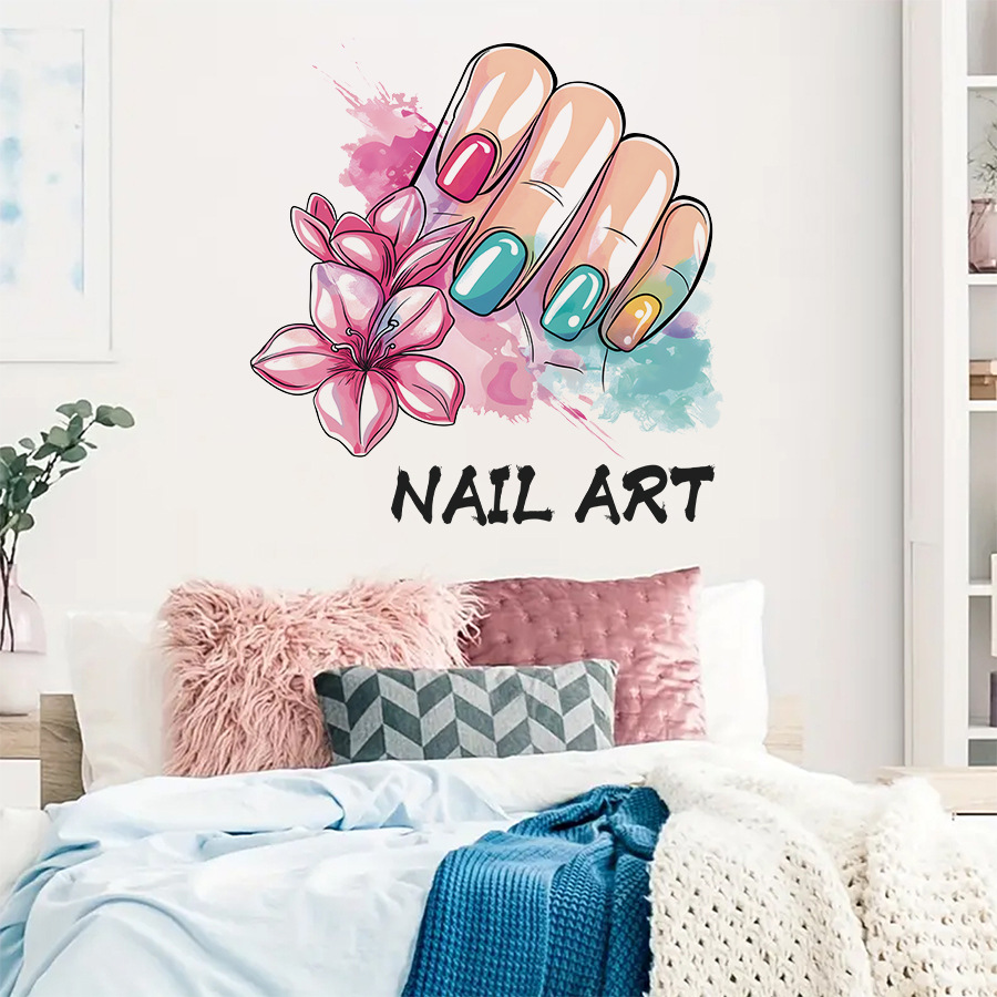 Colorful Makeup Nail Art Salon - Beauty Makeup Wallpaper recension och pris