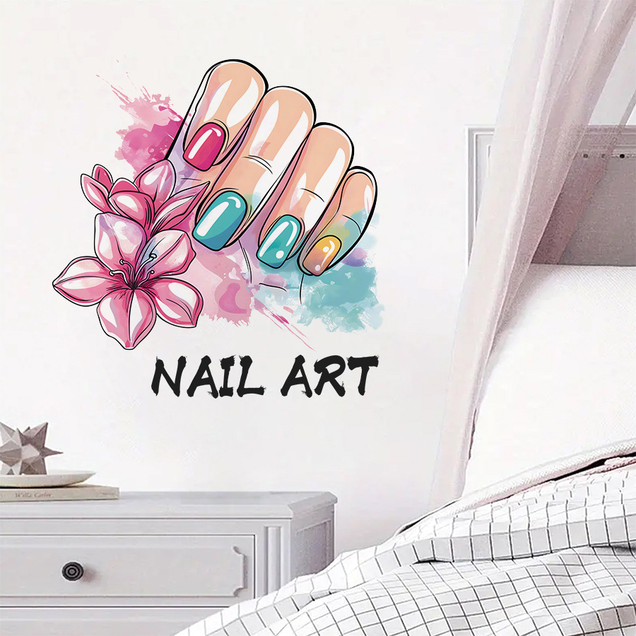 Colorful Makeup Nail Art Salon - Beauty Makeup Wallpaper recension och pris