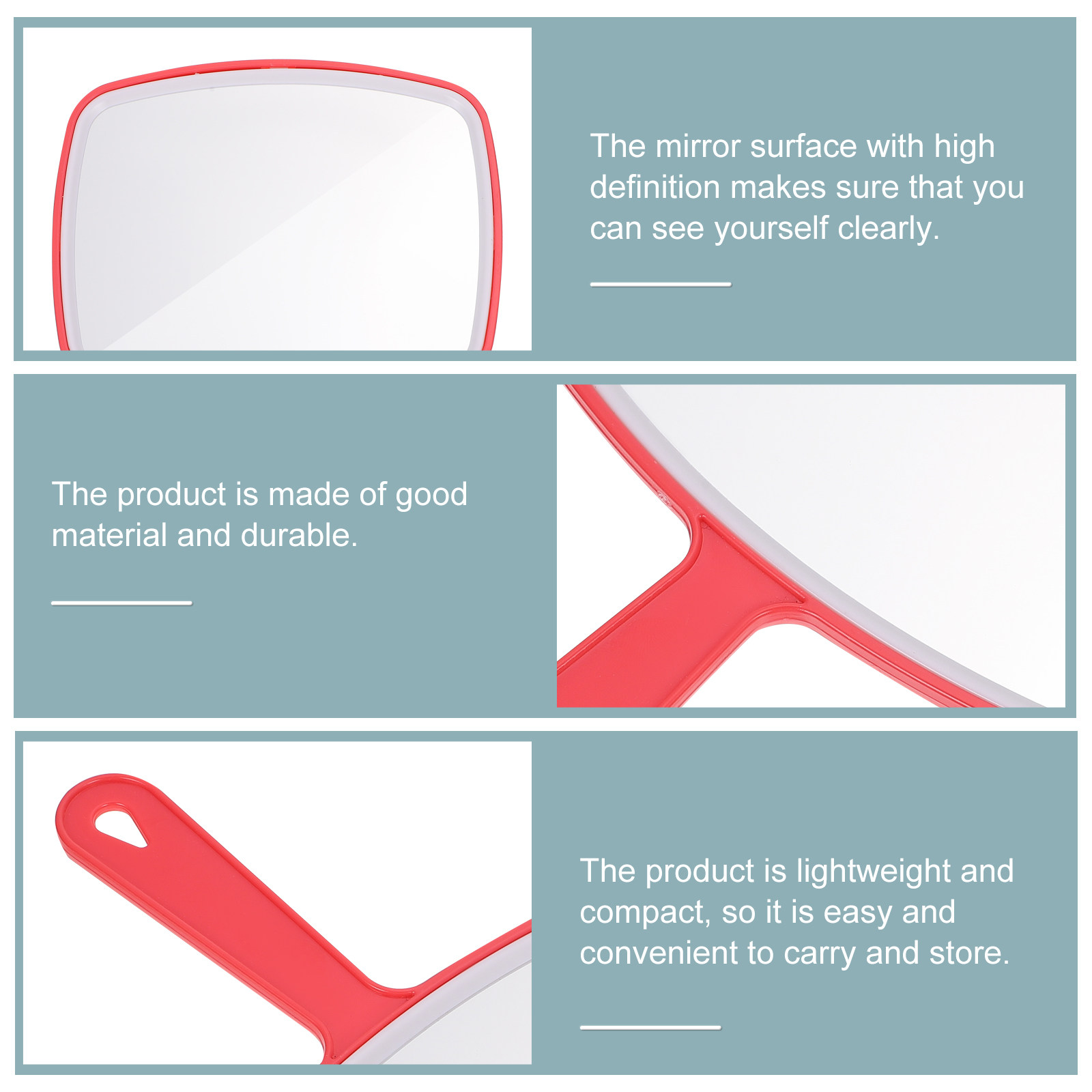 2Pcs Creative Beauty Mirror Ha - Beauty Makeup Hd recension och pris