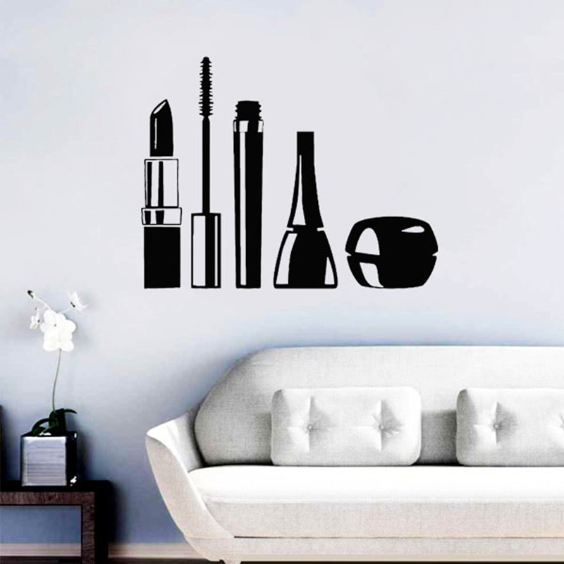 Beauty Salon Cosmetics Wall St - Beauty Makeup Wallpaper recension och pris