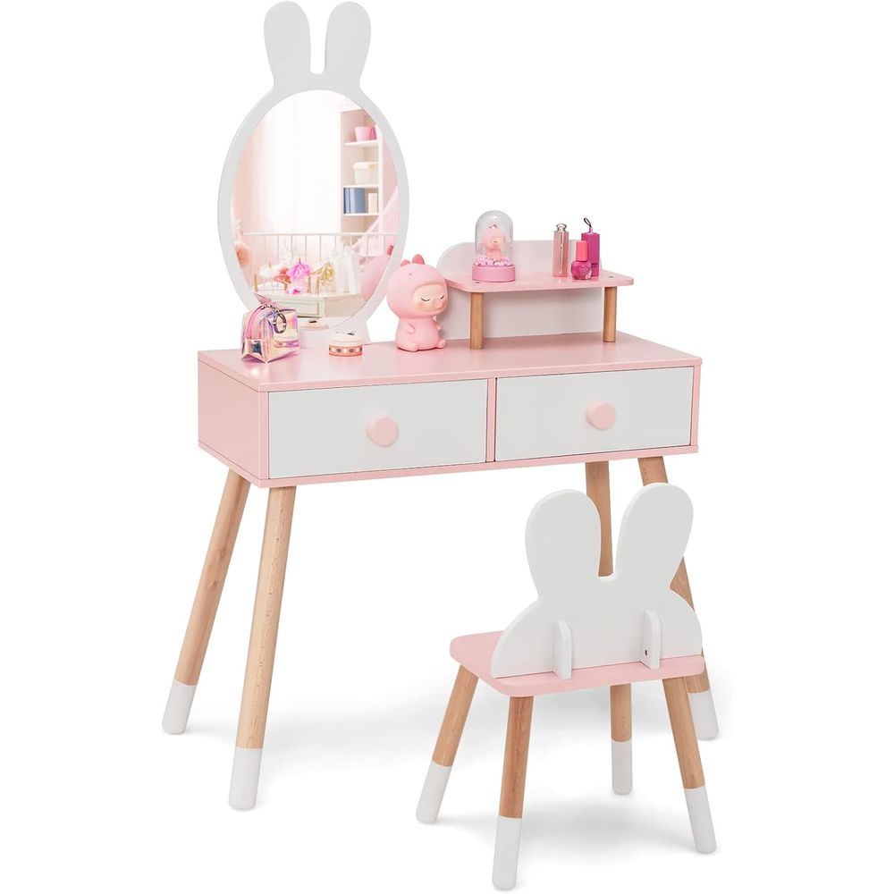 EY Kids Vanity, Rabbit Themed  - Beauty Makeup Set For Kids recension och pris