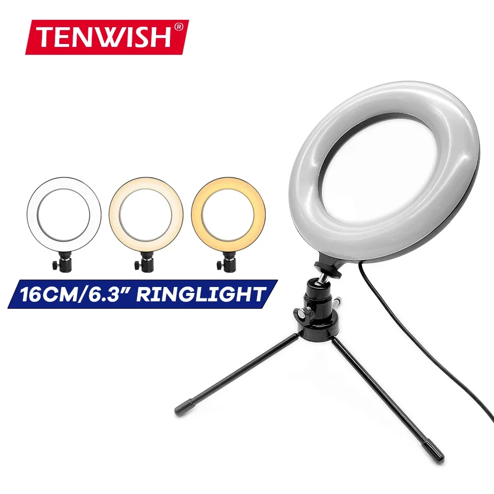 16cm LED Ring Fill Light Video - Beauty Makeup Tiktok recension och pris
