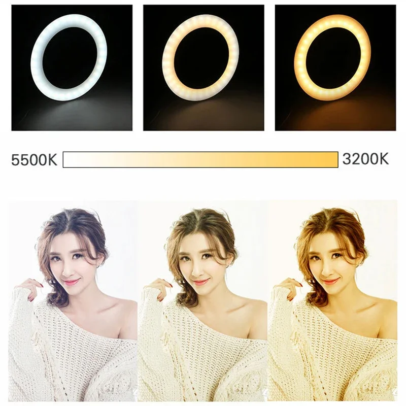 16cm LED Ring Fill Light Video - Beauty Makeup Tiktok recension och pris