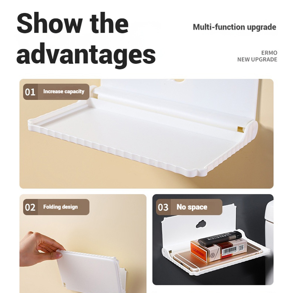 Punch-Free Foldable Wall Stora - Beauty Makeup Wallpaper recension och pris