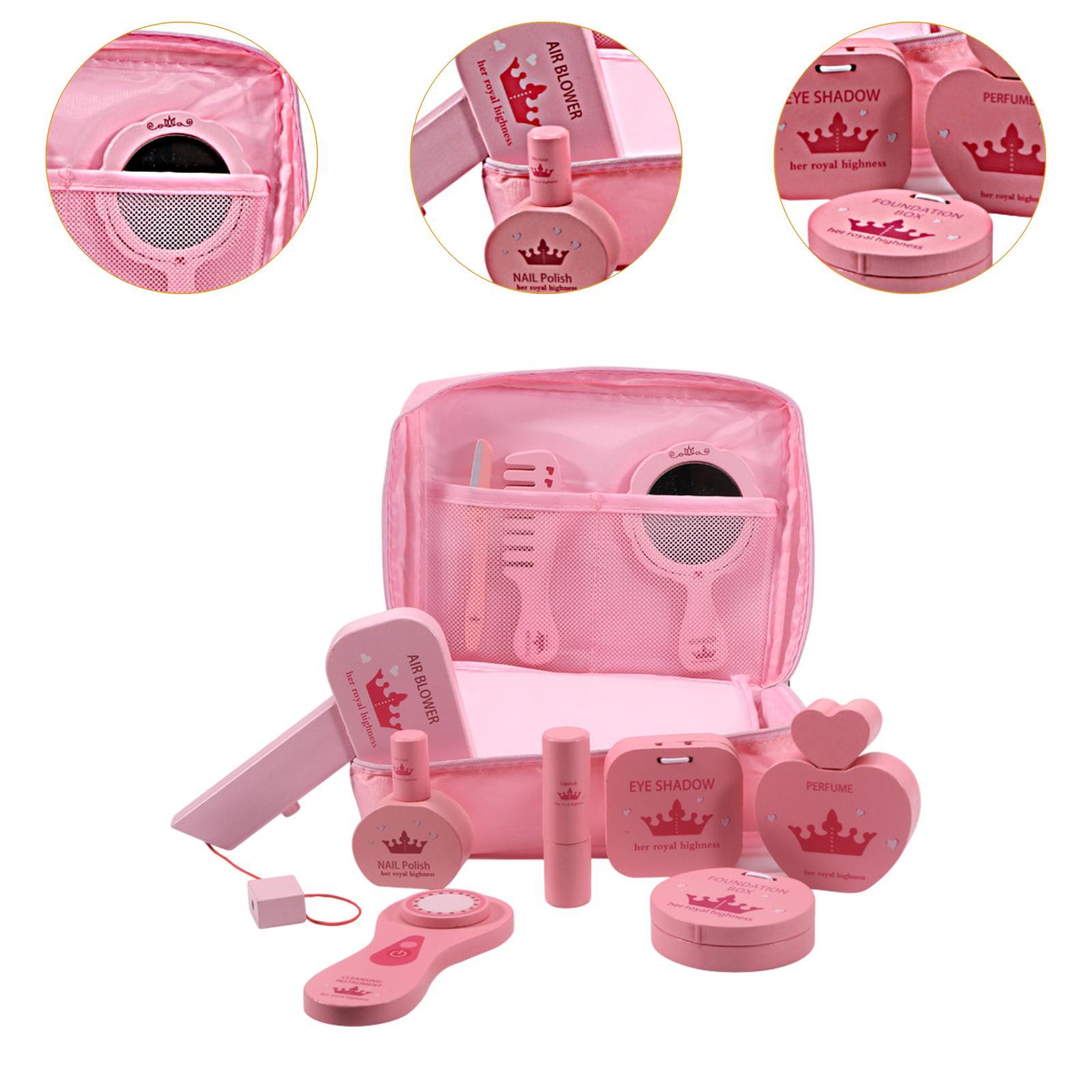 10x Pretend Makeup Kits Wood B - Beauty Makeup Set For Kids recension och pris