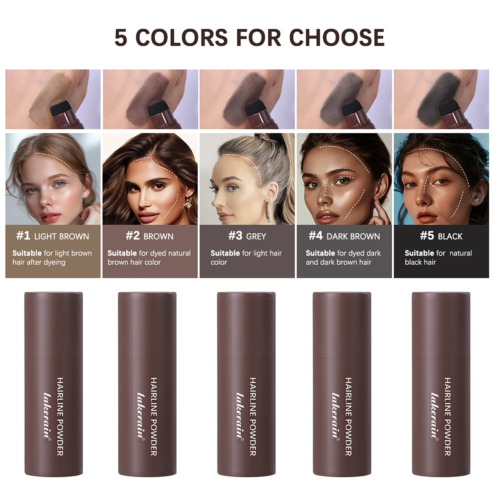 Waterproof Hairline & Root Con - Concealer Full Coverage recension och pris