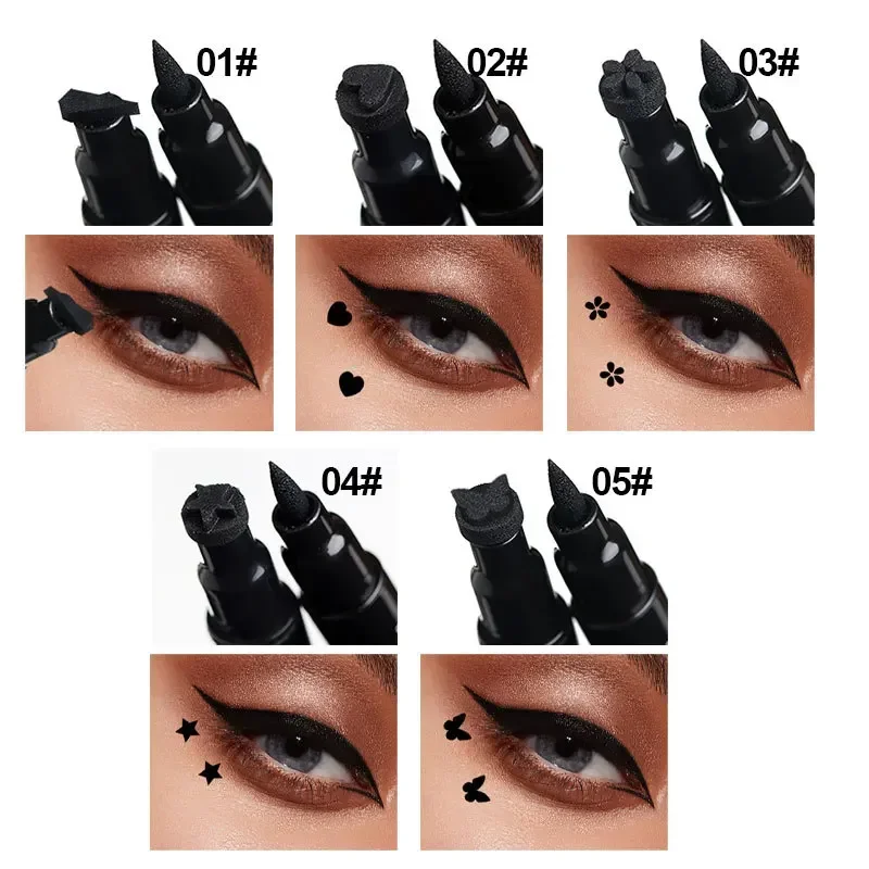 2 IN 1 Butterfly Seal Eyeliner - Beauty Mark Makeup recension och pris