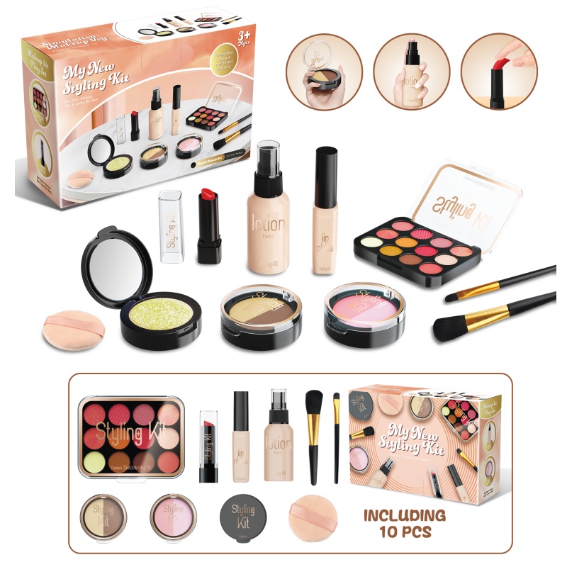 Kids Pretend Makeup Play Set f - Beauty Makeup Set For Kids recension och pris