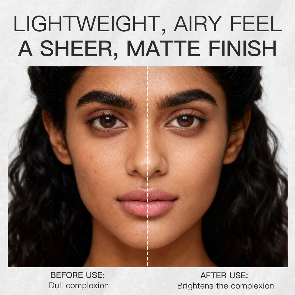 NICEKEY Matte Loose Powder Fac - Concealer Full Coverage recension och pris