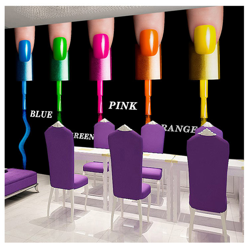 Personalized 3D Nail Polish Wa - Beauty Makeup Wallpaper recension och pris