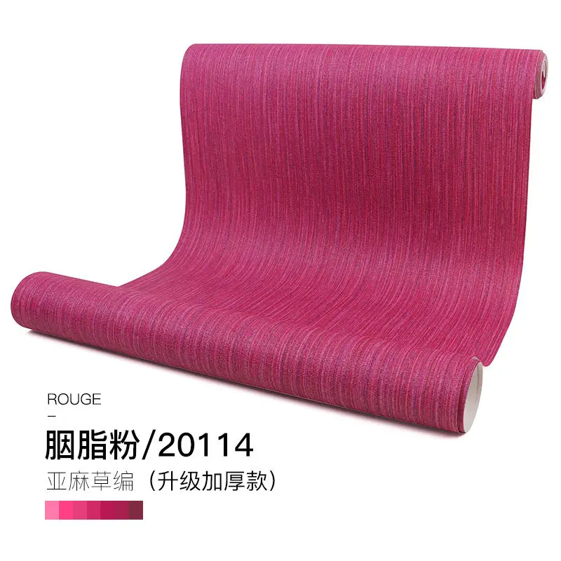 Japanese 3D Linen Striped Wall - Beauty Makeup Wallpaper recension och pris