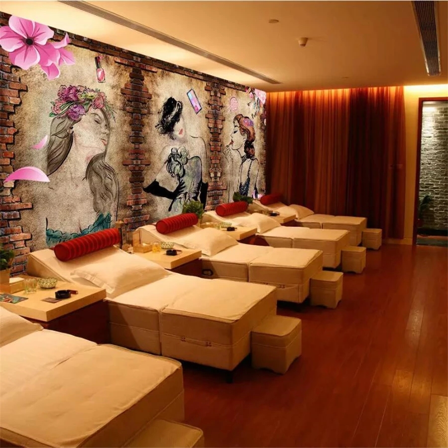 Customized Photo wallpaper 3D  - Beauty Makeup Wallpaper recension och pris
