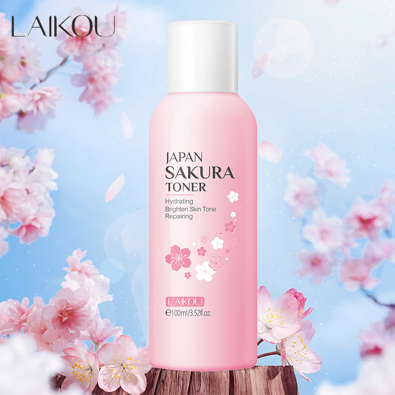 LAIKOU 8Pcs Sakura Facial Skin - Woman Beauty Makeup recension och pris