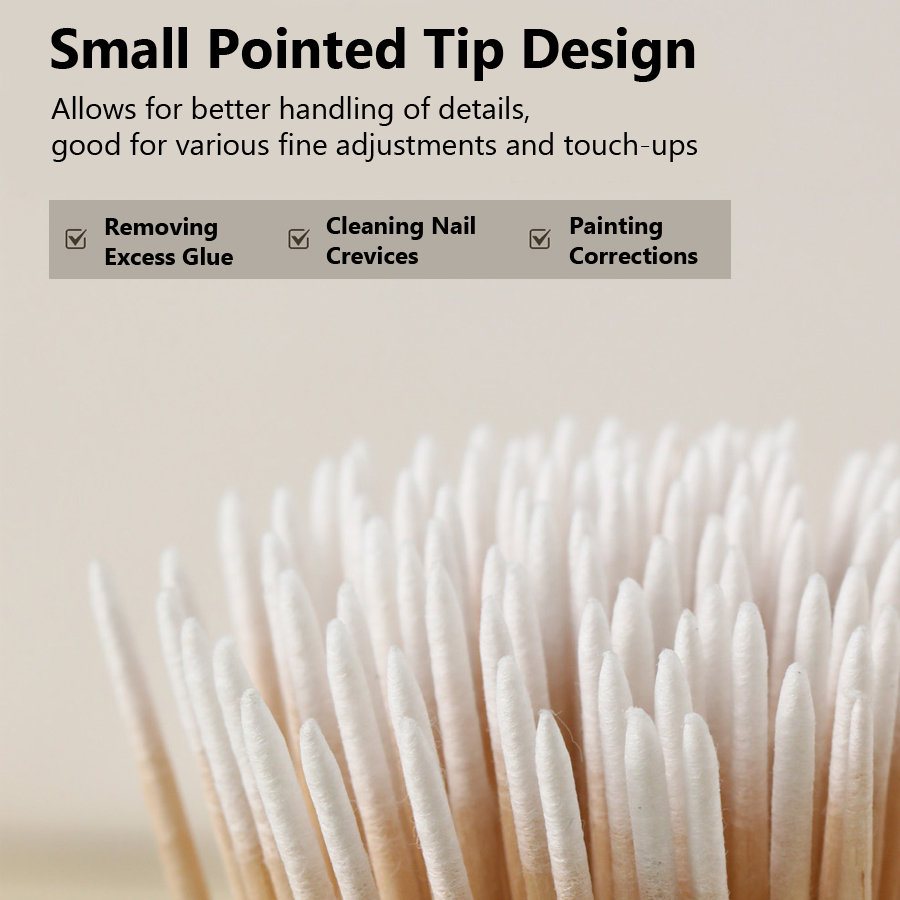 100/200/300Pcs Double-Ended Co - Beauty Makeup Tips recension och pris