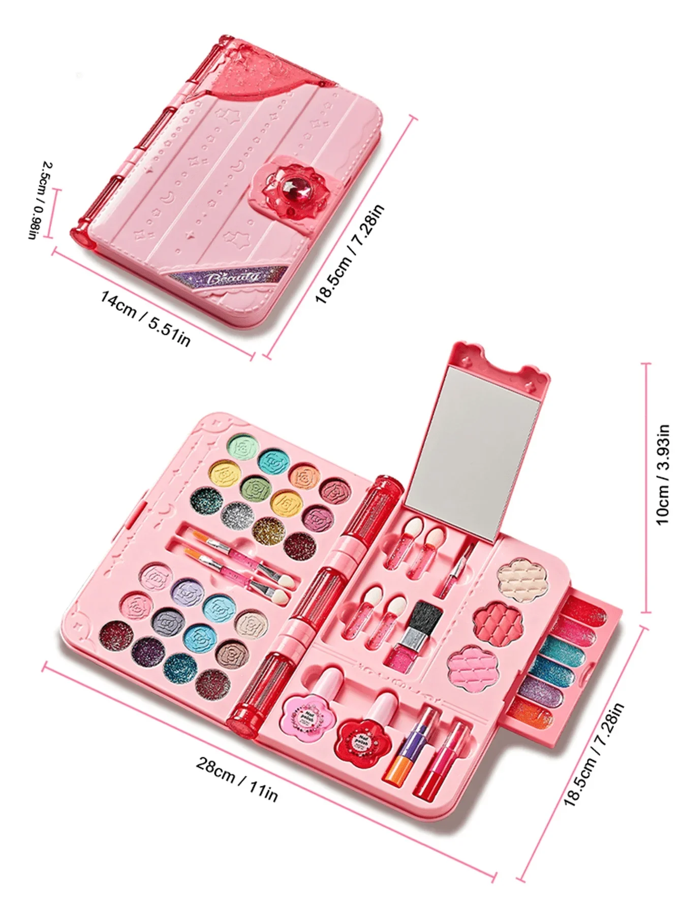 2026 Children's Day Best Gift  - Beauty Makeup Set For Kids recension och pris